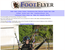 Tablet Screenshot of footflyer.com